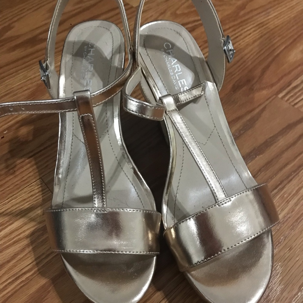 Rose gold Wedges